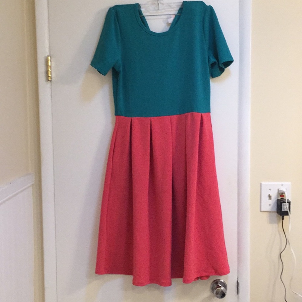 Lularoe Amelia Dress, size L